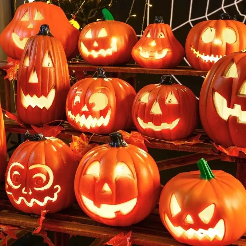Decorative Halloween Pumpkin Lantern