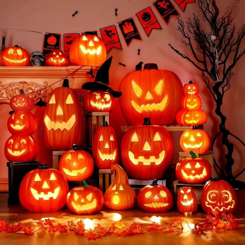Decorative Halloween Pumpkin Lantern